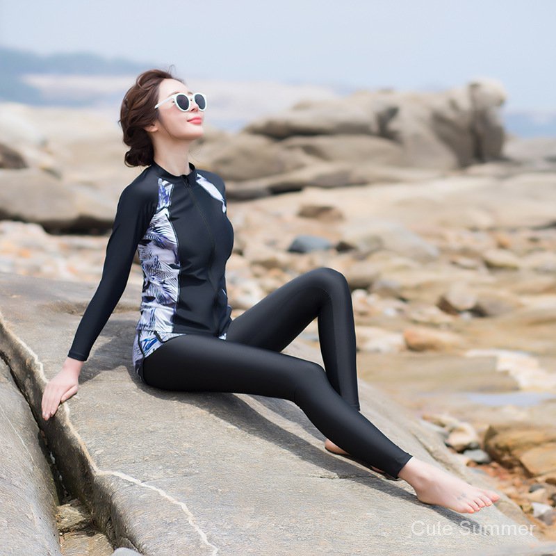 Bộ Đồ Bơi Tay Dài Chống Nắng / Tia Uv Thời Trang Cho Nữ | BigBuy360 - bigbuy360.vn