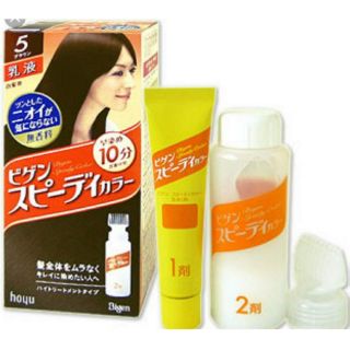 Thuốc nhuộm Bigen số 5, màu hạt dẻ - Hàng Nhật