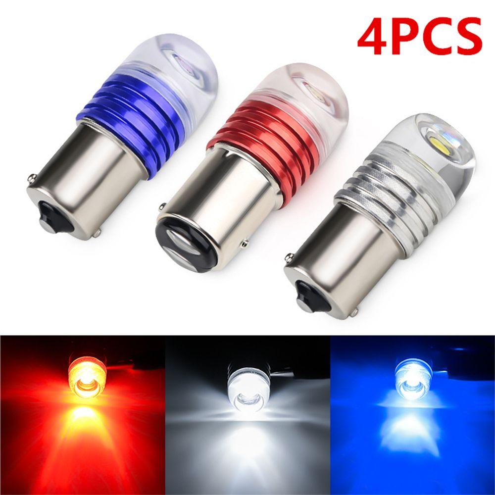 LET 4Pcs/Set Car Fog Light 10Pcs Hi/Low Kit Beam Signal Lights COB LED DRL