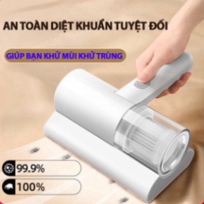 Máy hút bụi giường nệm, máy hút bụi mini không dây sạc pin có tia UV khử khuẩn, hút ẩm không khí, chăn ga, ghế sofa HB2
