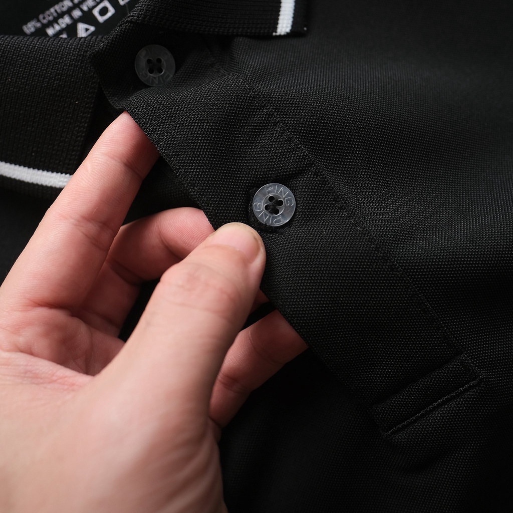 Áo phông nam big size ZENBIG có cổ dành cho người mập từ 80kg, 90kg, 100kg, 120kg, 130kg