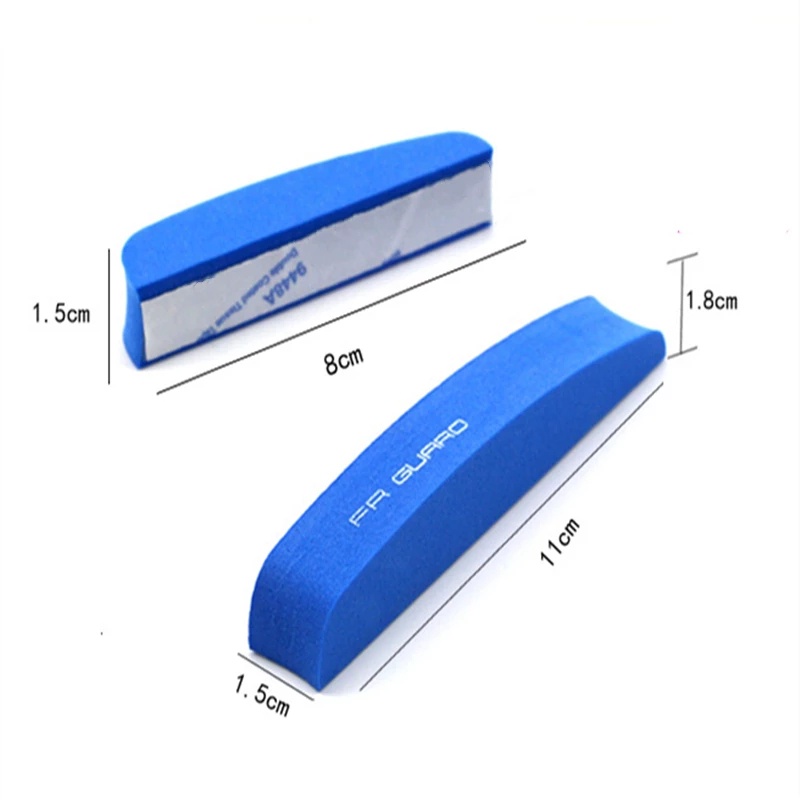 Bộ 4 Miếng Dán Cao Su Bảo Vệ Cạnh Cửa Xe Hơi Chống Trầy Xước