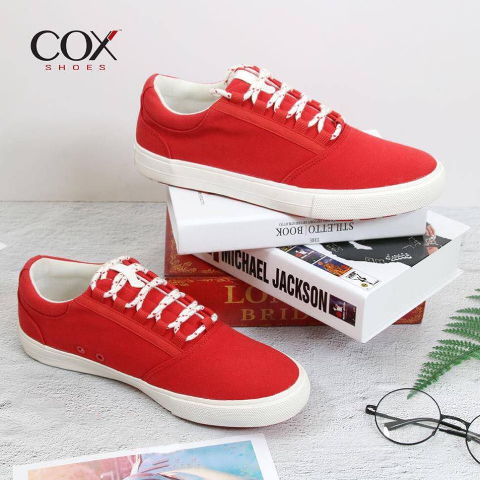 New [Real] Giày Thể Thao Cox Shoes Red 1701 : 1 2021 ‣ [ XẢ HÀNG ] * # " . : ˇ ' ˇ : ⁸ '\