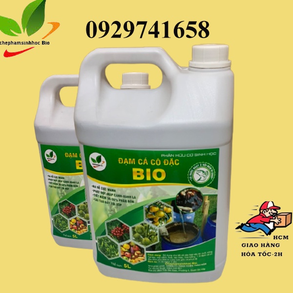 Phân đạm cá đậm đắc hữu cơ sinh học Bio. Can 5l