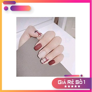[TẶNG KEO]  Móng Tay Giả Làm Nail Đẹp R040 Dành Cho Nữ