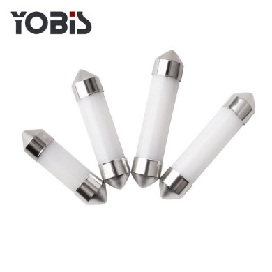 Bóng đèn LED - Yobis 2 đui  gắn trần xe ' nội thất &  biển số ' ô tô - xe hơi  '31mm tới 41mm