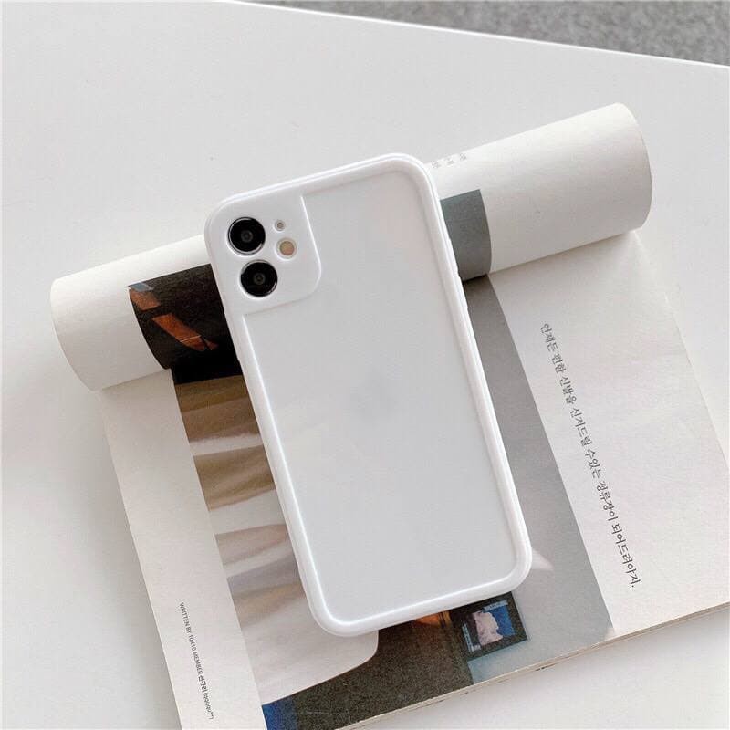 Ốp dẻo màu viền vuông kẹo ngọt dành cho Iphone 7plus,8 Plus,X,Xs max,11,11 Pro max,12,12 Pro Max. PKTC