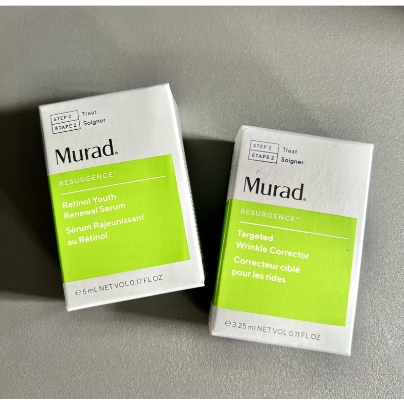 Serum Retinol Murad chống lão hoá, tái tạo da và Serum làm mờ nếp nhăn Targeted wrinkle Corrector