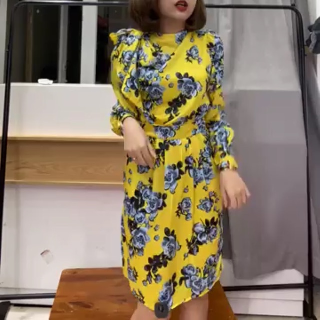 Váy lụa zara  ảnh thật