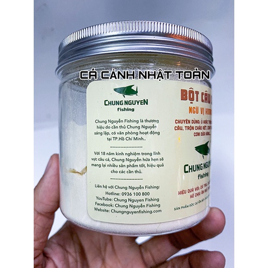 BỘT CÂU CÁ NGŨ VỊ HƯƠNG CHUNG NGUYEN FISHING 150G