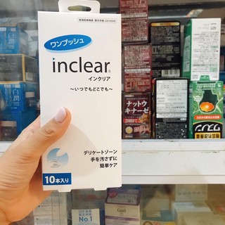 Đũa thần Inclear Kiesn dung dịch vệ sinh phụ nữ Nhật Bản(hộp 10 cây)