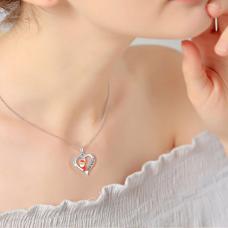 Vòng cổ Nữ Mặt Ông Già Noel Thời Trang