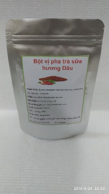 Bột vị pha trà sữa hương dâu 250g | BigBuy360 - bigbuy360.vn