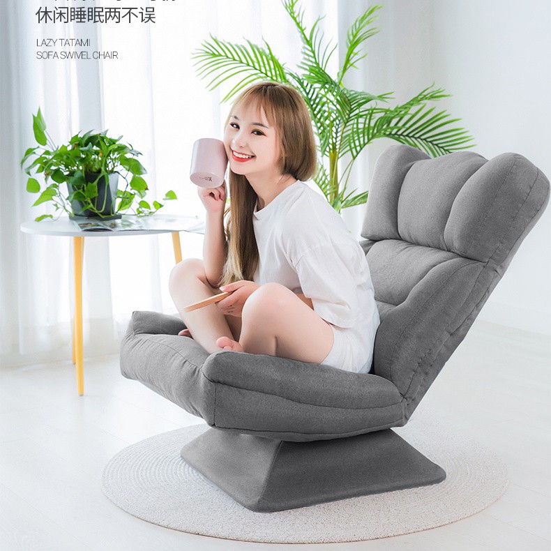 ghế lười sofa gấp gọn nghỉ trưa ngủ đơn người lớn tựa lưng đa năng phòng nhà