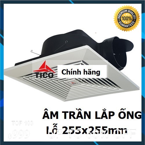 Quạt hút gió TICO âm trần ống ngang TC-20AV4