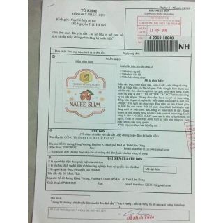 Cacao Nalee Slim [ hộp 20 gói ]