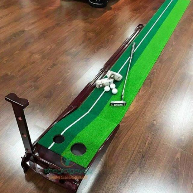 Thảm tập Putting PGM gỗ