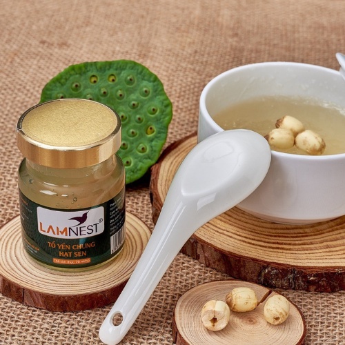 Combo 60 hũ Yến chưng sẵn 30% yến Lamnest -Không hộp quà - yensaocaocaplamnest