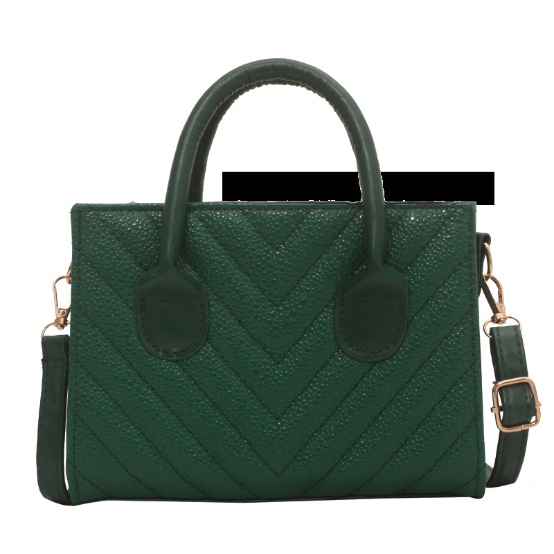 Túi Đeo Chéo Hình Vuông Nhỏ Màu Trơn Kiểu retro 2002 Thời Trang