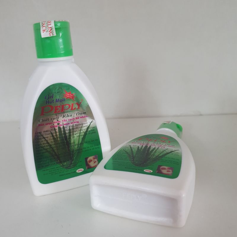 Gel hút mụn Peply nha đam lột sạch mụn siêu sạch 200gr