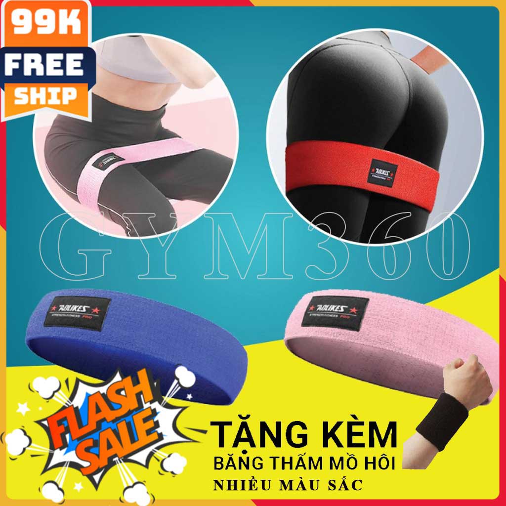 Dây đàn hồi kháng lực tập mông- Dây Cao Su Miniband Aolikes - FLASH SALE