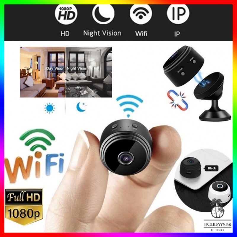 Camera Giám Sát An Ninh Thông Minh A9 1080P HD Kết Nối Wifi Có Tầm Nhìn Ban Đêm