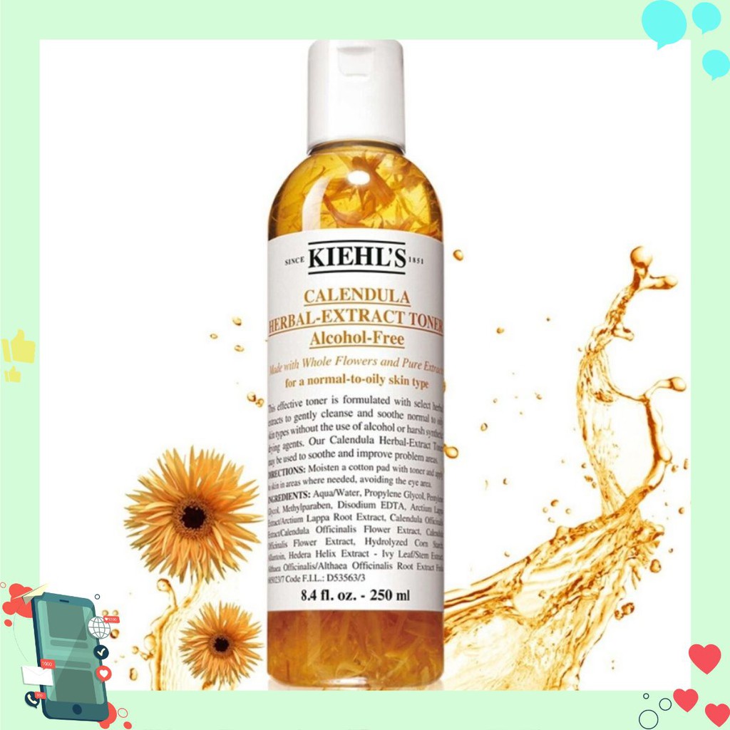 Toner Hoa Cúc Kiehl's Calendula Herbal Extract