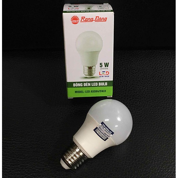 Bóng đèn LED Rạng Đông 3W - 5W - 7W - 9W - 12W, ChipLED SAMSUNG Bảo Hành 2 Năm