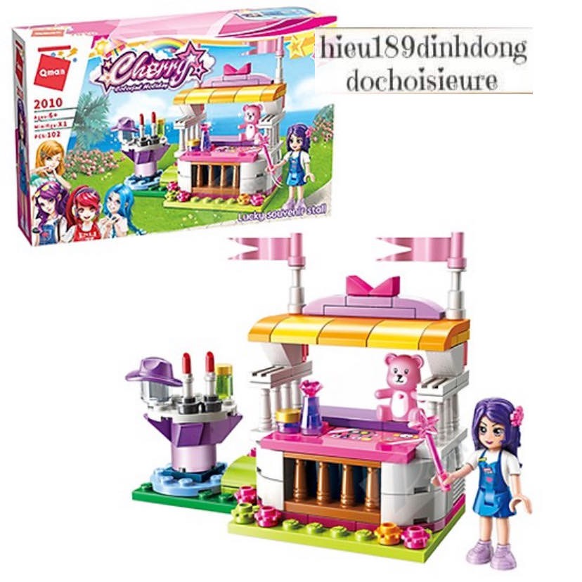 Lắp Ráp xếp hình qman 2010 : Gian hàng