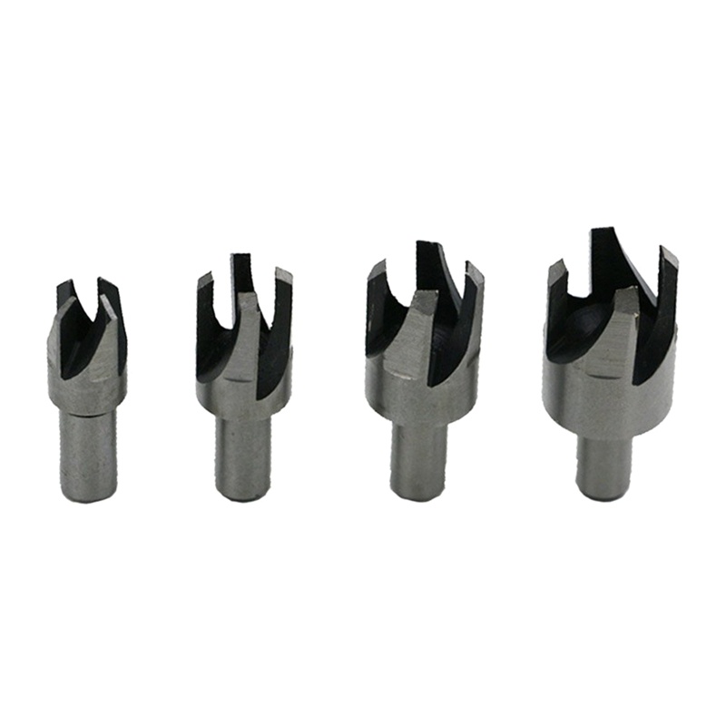 Set 4 Mũi Khoan Lỗ 6mm 10mm 13mm 16mm Chuyên Dụng Cho Thợ Mộc