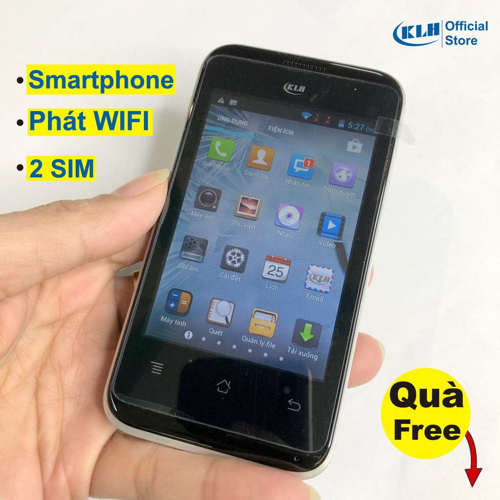 Bộ phát wifi từ sim 3G 4G Viettel 8410, Điện thoại Smartphone 2 sim 2 sóng nghe gọi xem youtube tốt KLH Store