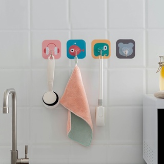 Móc dán tường họa tiết 3D siêu dính