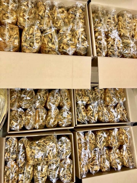 Da cá hồi trứng muối túi 1kg sỉ