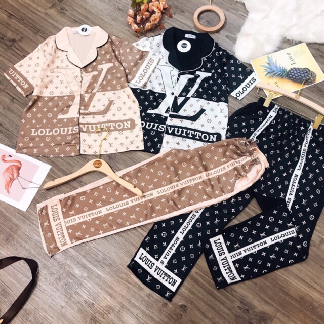 Bộ Lụa SanTin Lv 😍😍Kèm hình thật 😍😍