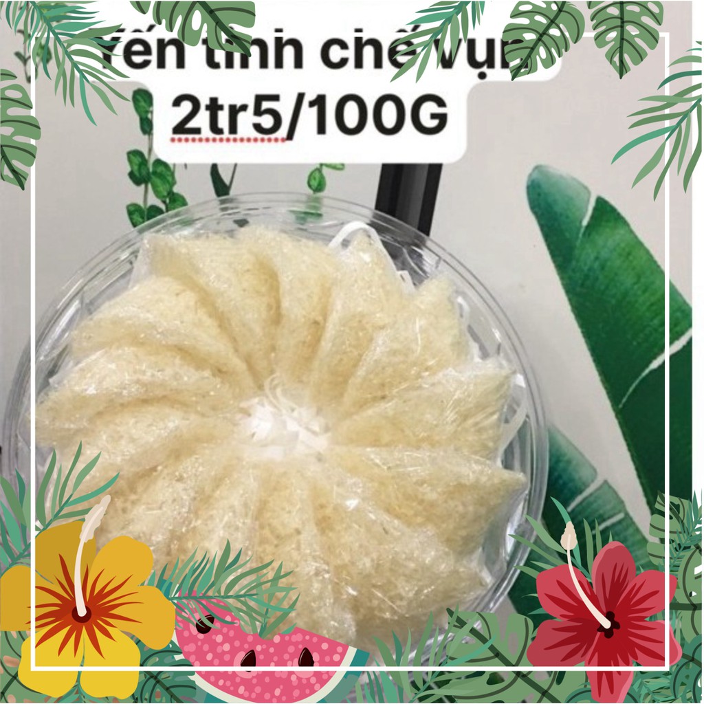 Tổ Yến vụn tinh chế_Yến Khánh Hòa 30g (tặng kèm táo đỏ, đường phèn, thố chưng yến) Yến sào Ngọc Lý Nha Trang