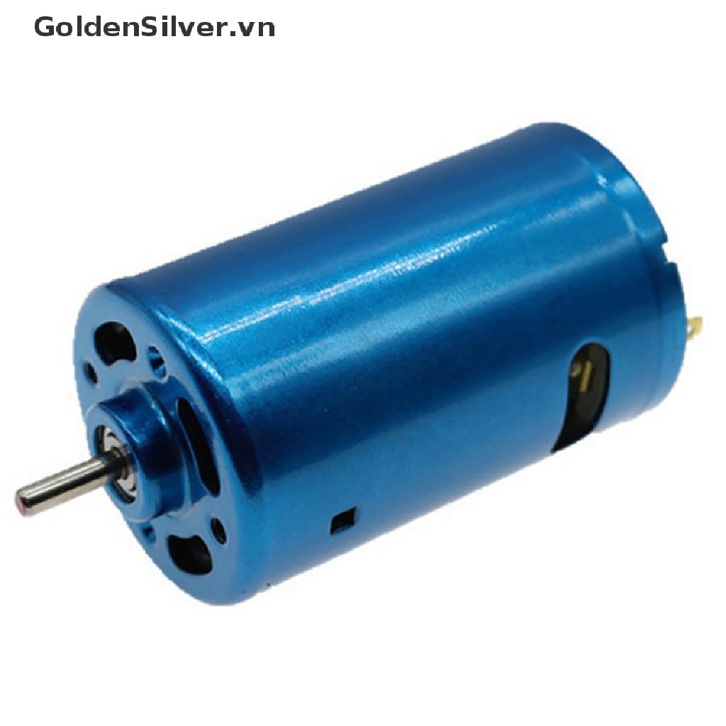 Mô Tơ Tốc Độ Cao RS-550 DC 12V 24V 30000RPM Tự Lắp Ráp Mô Hình Thuyền Điều Khiển Từ Xa