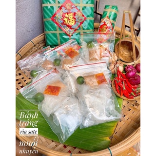 Bánh tráng phơi sương sate tắc
