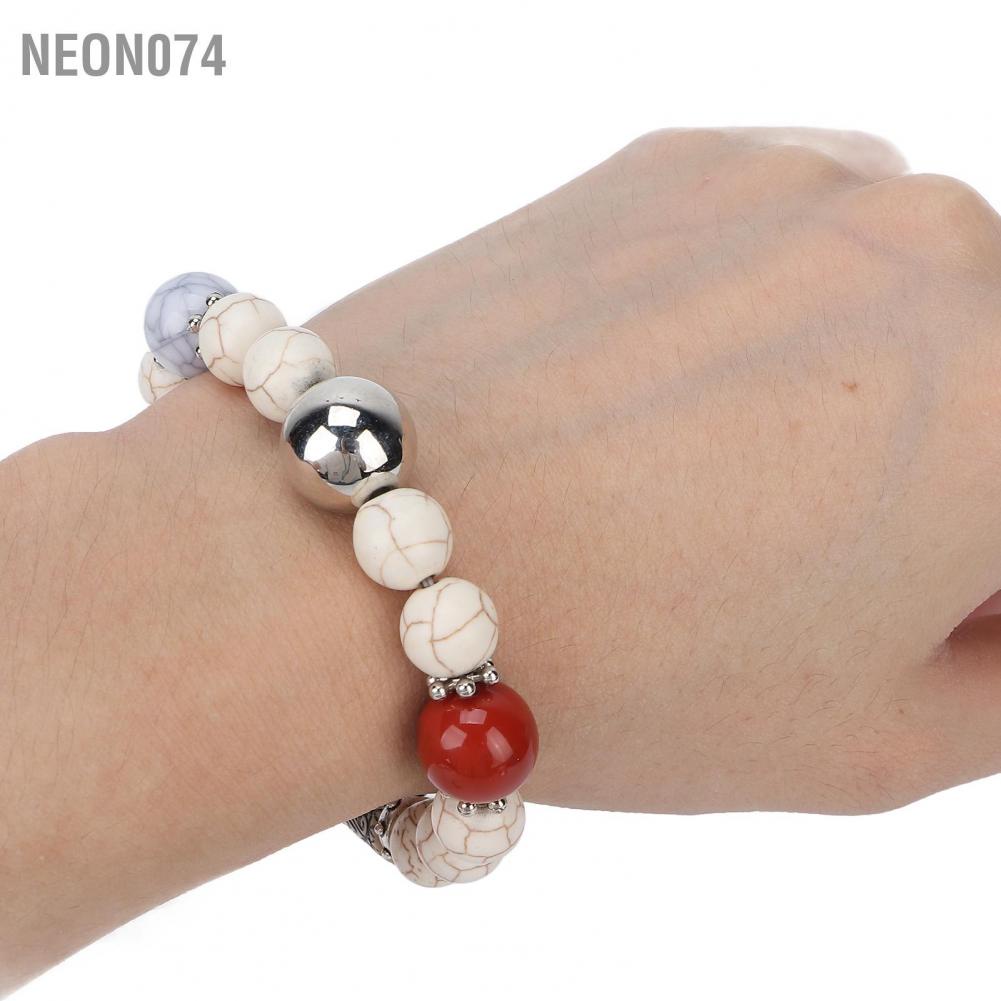 Neon074 Neon074 3 cái Vòng tay nhựa thanh lịch đầy màu sắc có thể xếp chồng lên nhau Bộ đồ trang sức Quà tặng cho phụ nữ Cô gái
