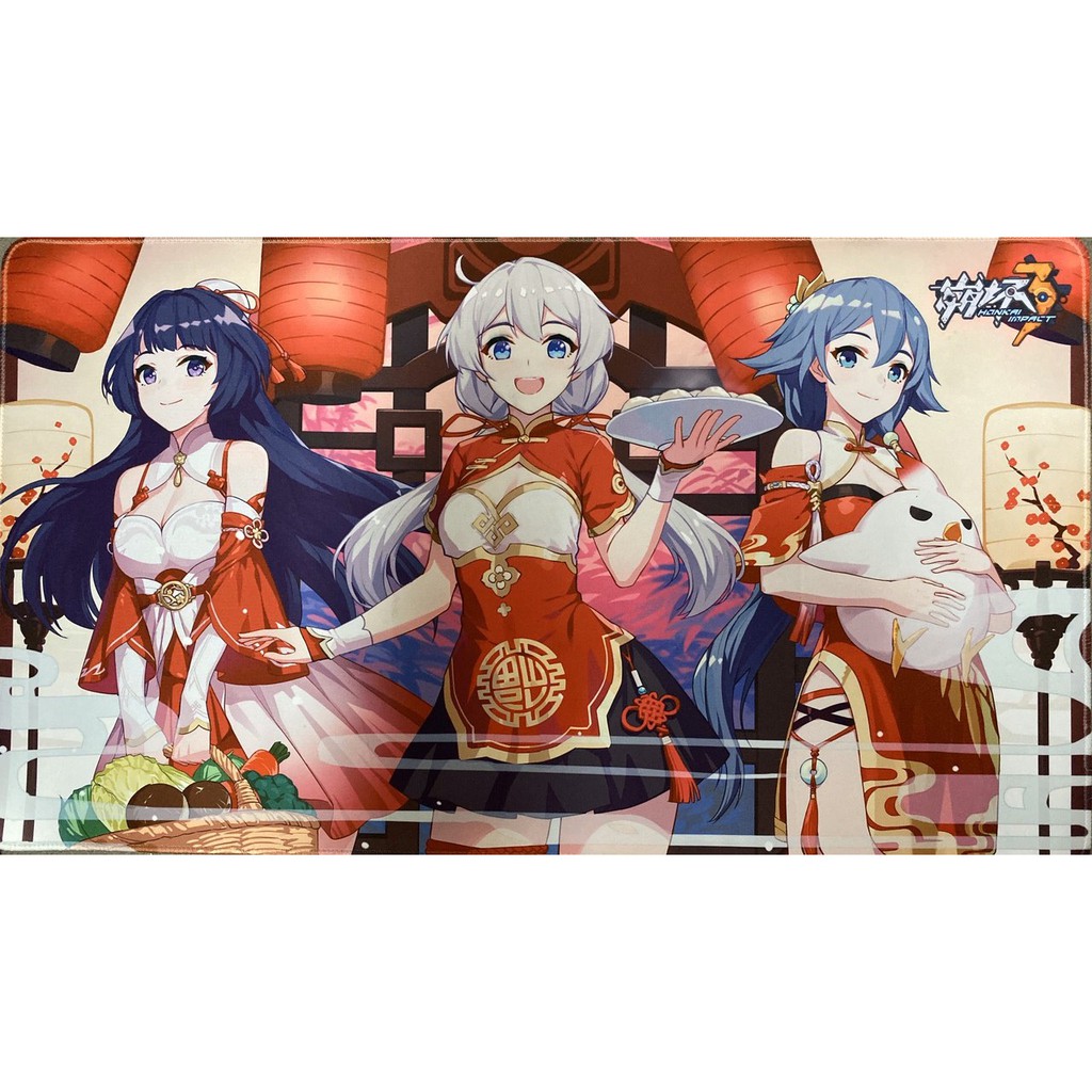 Miếng lót chuột, bàn di chuột anime ANIME chuyên game 70x40 cm Siêu Đẹp