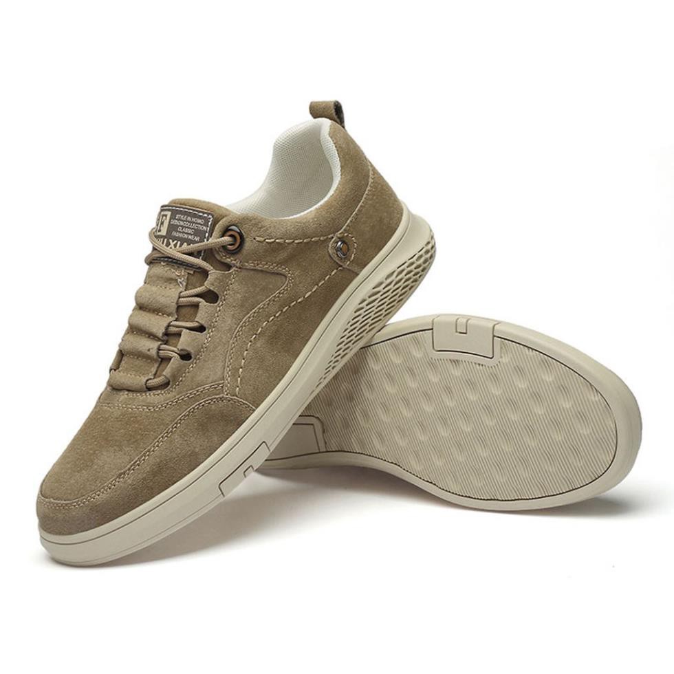 Giày Sneaker Nam TKTMS44 Giày Thể Thao Nam Chất Liệu Da Cao Cấp Kiểu Dáng Trẻ Trung Chính Hãng TKT STORE Size (39-43)