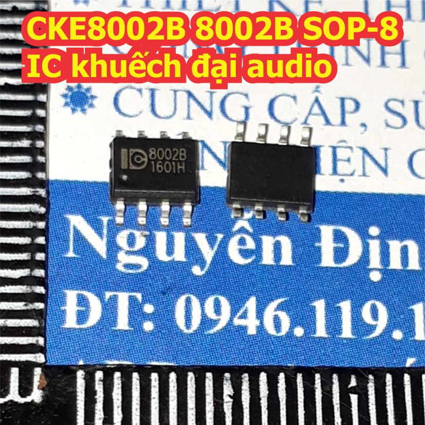 5 con CKE8002B 8002B 8002 SOP-8 IC khuếch đại audio KDE1288