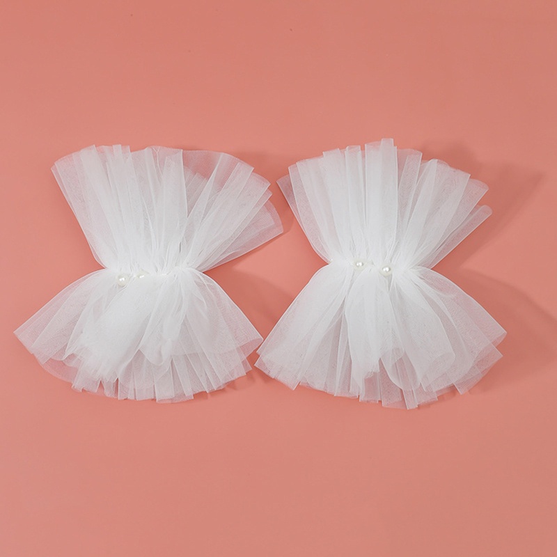 Găng Tay Chống Nắng Giả Xếp Ly Có Thể Tháo Rời Thời Trang Cho Nữ