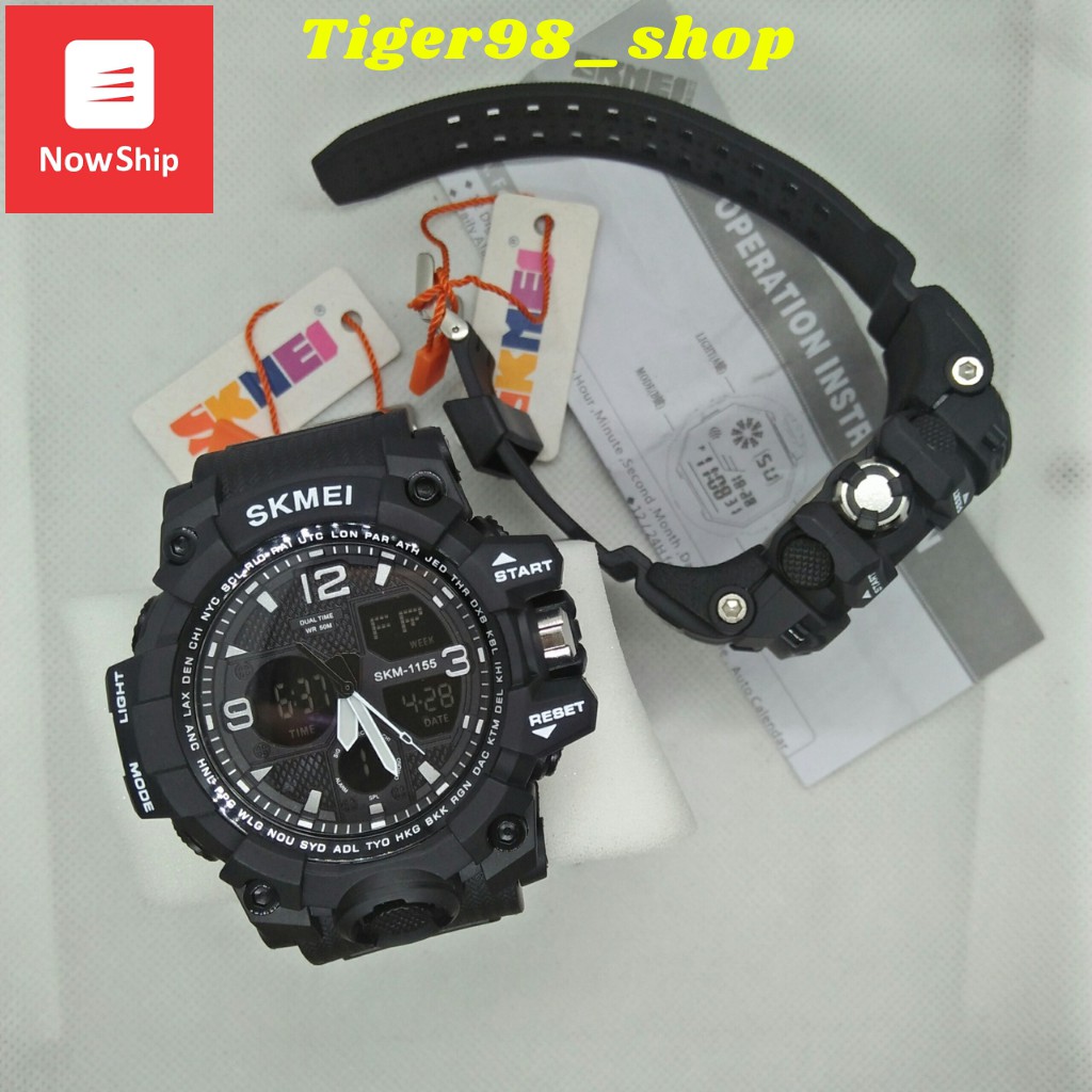 Đồng hồ nam SKMEI 1155B điện tử thể thao chính hãng đa chức năng siêu bền chống nước | BigBuy360 - bigbuy360.vn