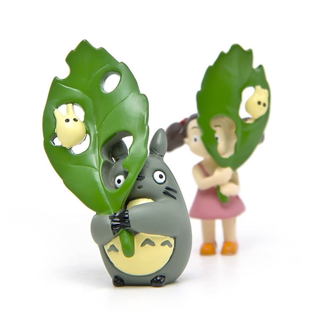 Mô Hình Mèo Totoro Mini Bằng Pvc Dùng Trang Trí