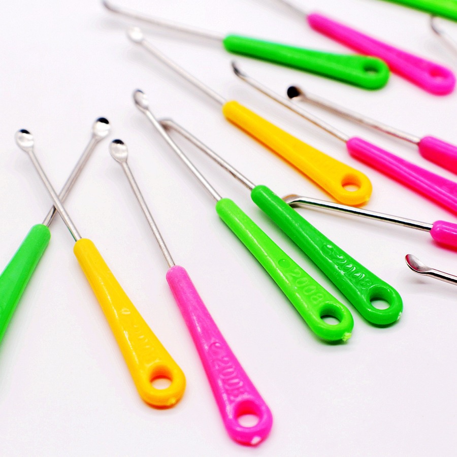 Set 5 Dụng Cụ Lấy Ráy Tai Bằng Thép Không Gỉ Có Thể Tái Sử Dụng