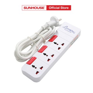 Ổ CẮM ĐIỆN SUNHOUSE APEX APE-OC1-3R