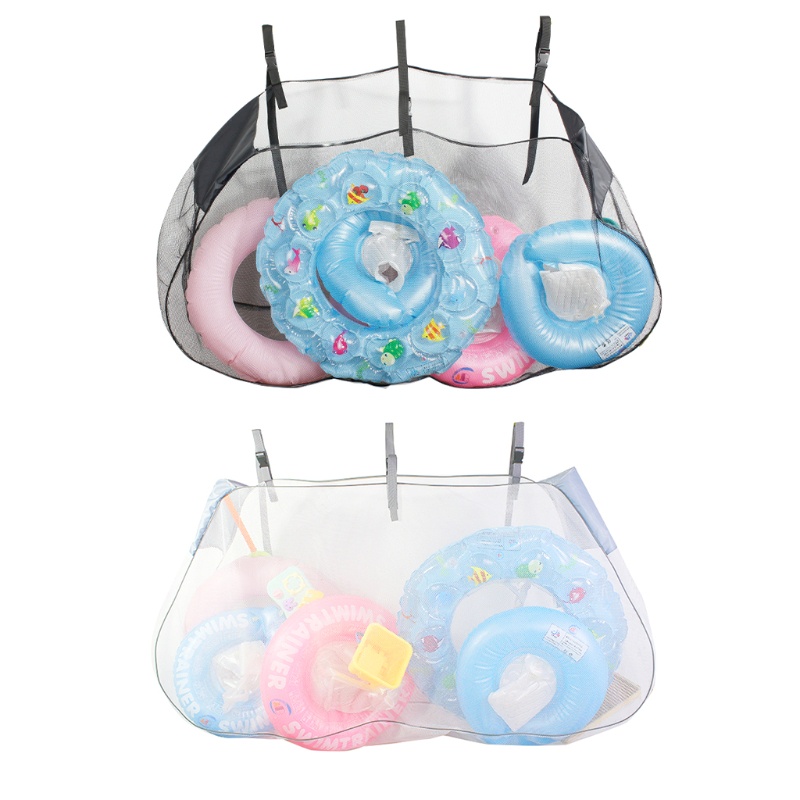 QQ Túi Lưới Cỡ Lớn Có Móc Treo Đựng Bóng Rổ / Bể bơi