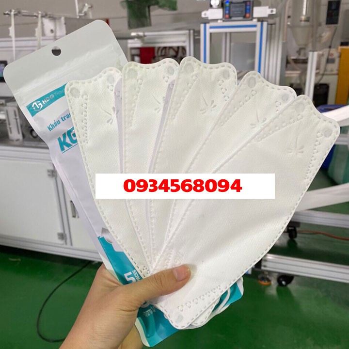 Khẩu Trang 4D KF94 KG MASK - 1 Gói 5 Cái