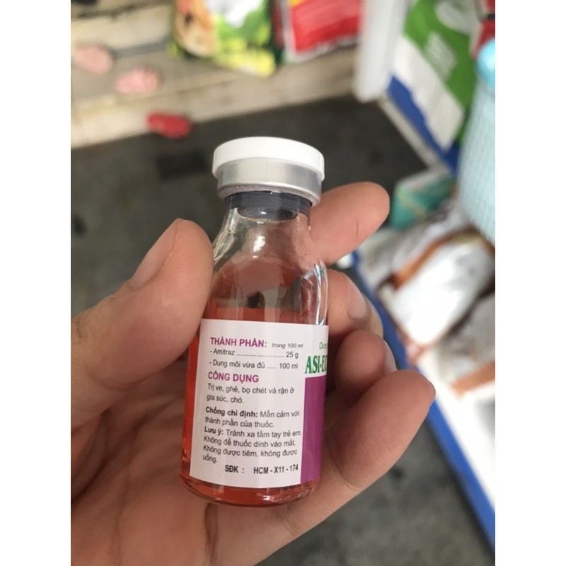 AMITRAZ TẮM CHO CHÓ MÈO BỊ GHẺ, NẤM HIỆU QUẢ CAO