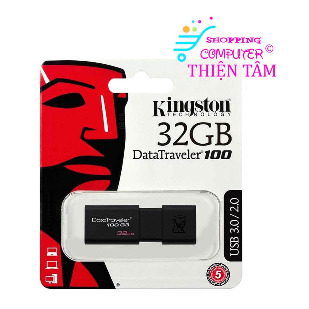 USB Kingston DT100G3 32GB /3.0 Bảo Hành 12 Tháng